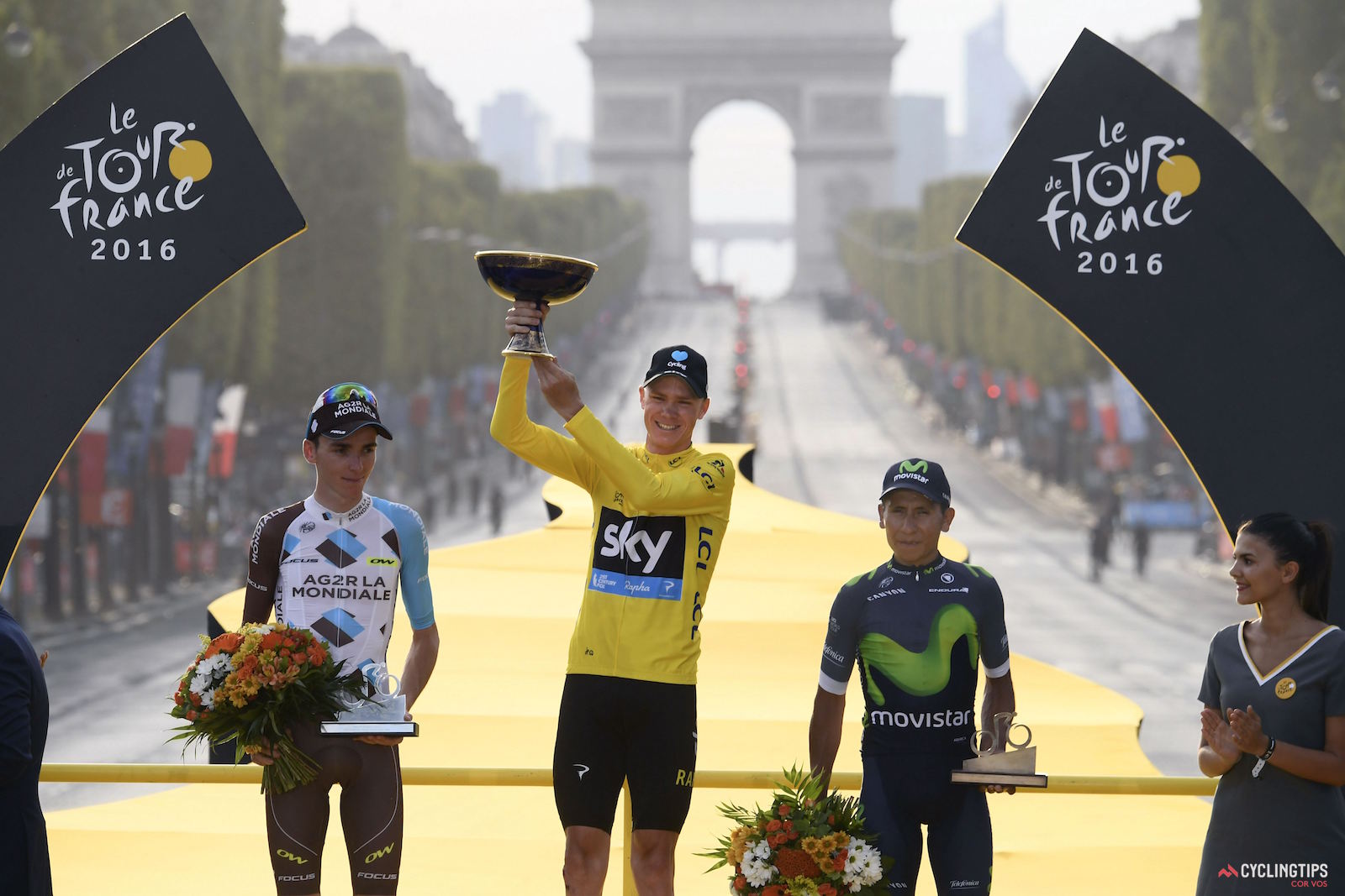 Призовые команд на Тур де Франс-2016 составили 2,3 млн евро