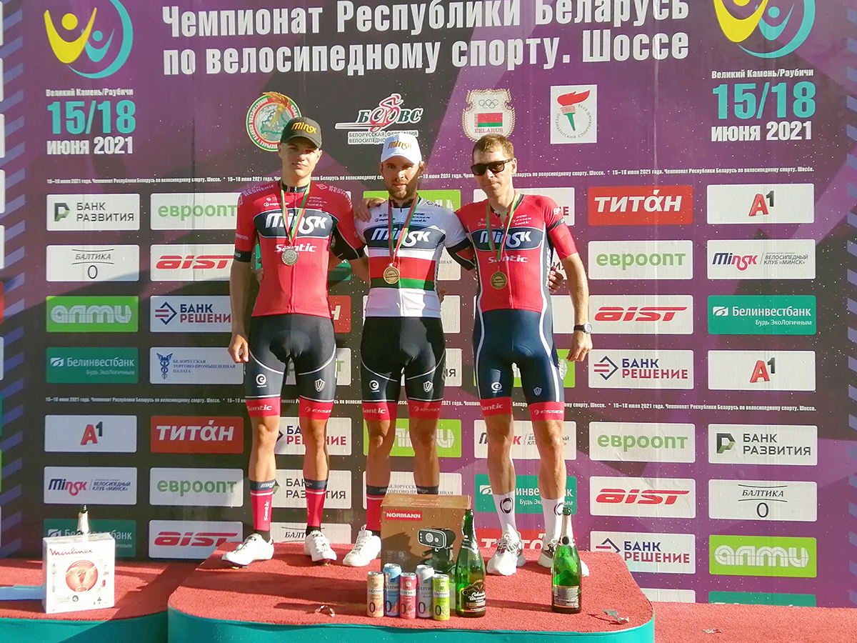 &quot;Gold&quot; of Bazhkou and Minsk Cycling Club total dominance
