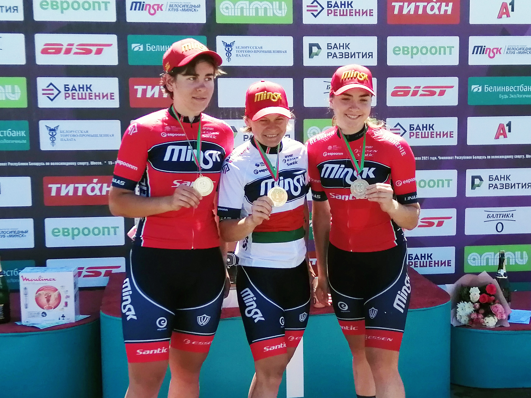 Another title of Sharakova and triumph of Minsk Cycling Club women's team